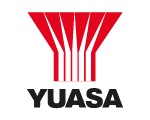 Logo de Yuasa, marca distribuida por Impocali