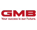 Logo de GMB, marca distribuida por Impocali