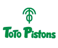Logo de Toto Pistons, marca distribuida por Impocali