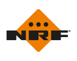 Logo de NRF, marca distribuida por Impocali