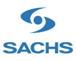 Logo de Sachs, marca distribuida por Impocali